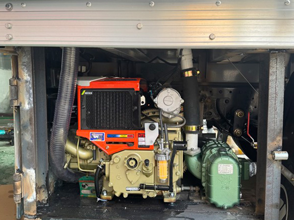 柴油機車載增氧